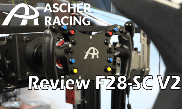 Review du volant F28-SC V2 de ASCHER RACING