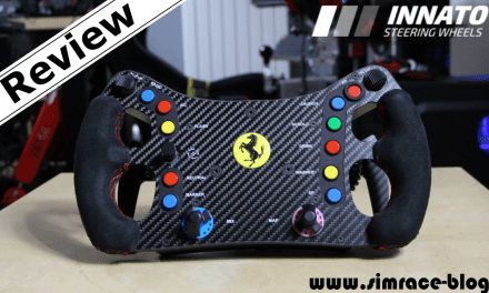 Review du volant Ferrari 488 GTE de la marque INNATO