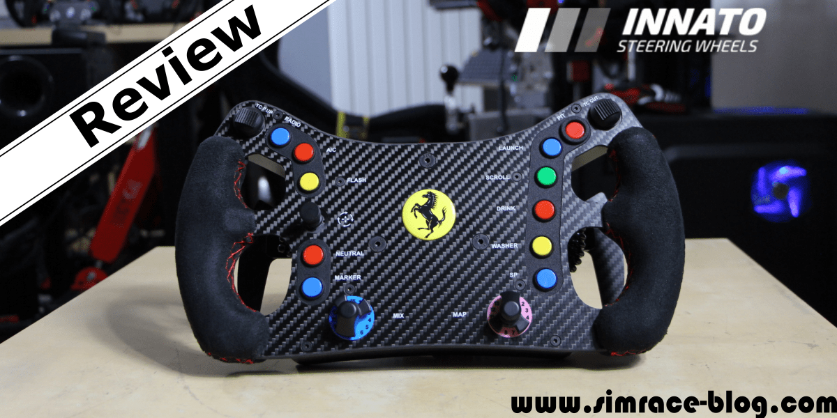 Review du volant Ferrari 488 GTE de la marque INNATO