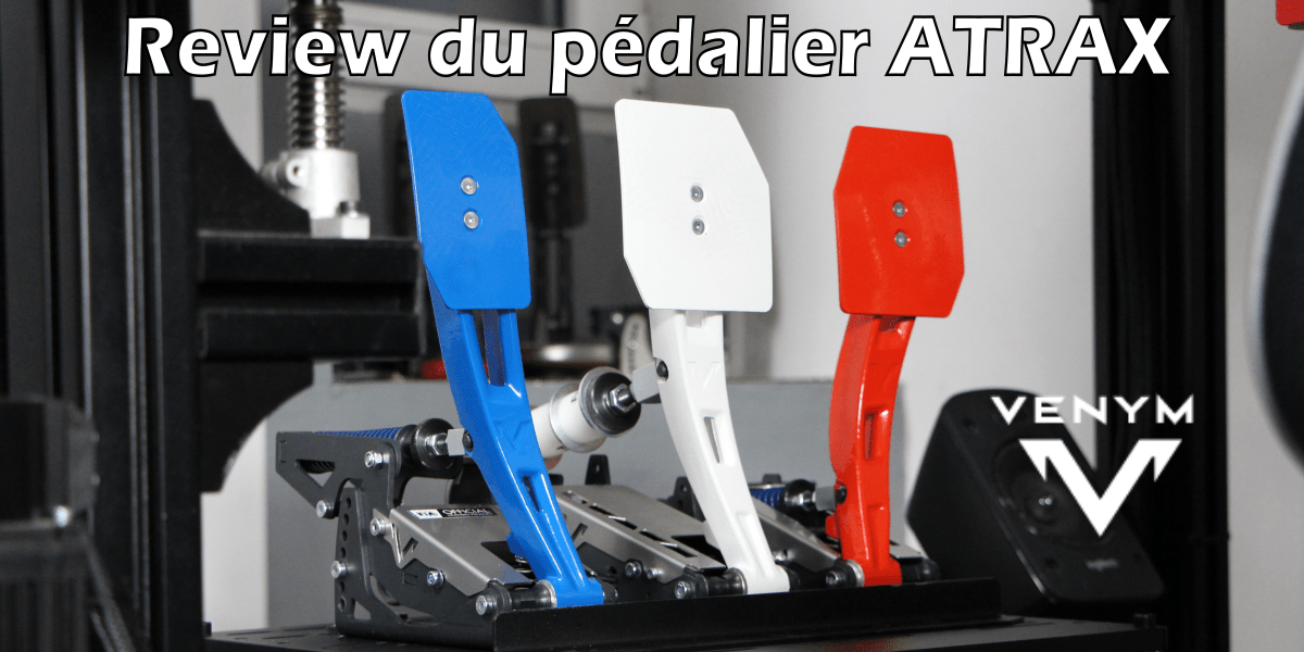 Review du pédalier Atrax de la marque VENYM