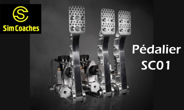 Pédalier Hydraulique SIMCOACHES SC PEDAL 01 : Une belle pièce d’usinage !