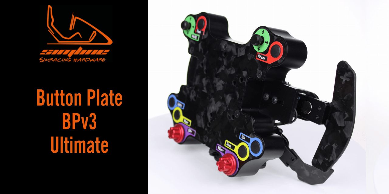 Button plates BPV3 Ultimate par SIMLINE