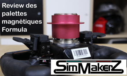 Palettes magnétiques SimMakerZ pour volant Fanatec