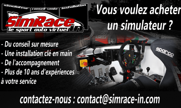 Votre projet d’achat de simulateur avec SIMRACE-IN