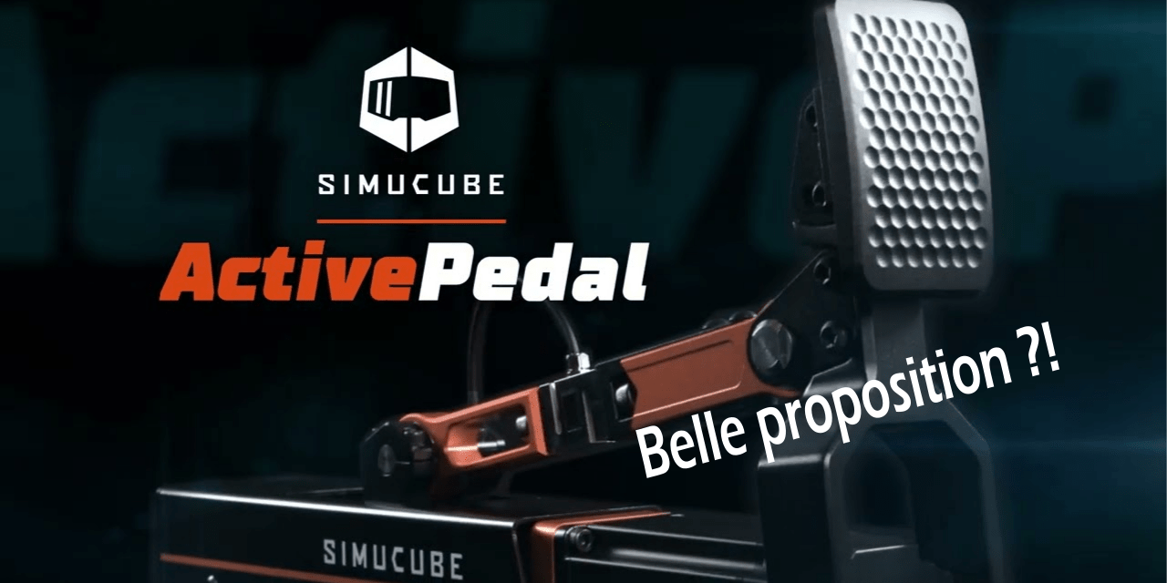 SIMUCUBE révèle enfin sa nouveauté : l’ACTIVE PEDAL !