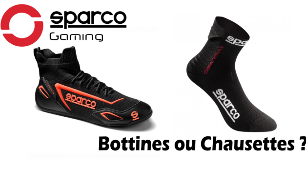 Avec SPARCO Gaming c’est chaussettes ou bottines !