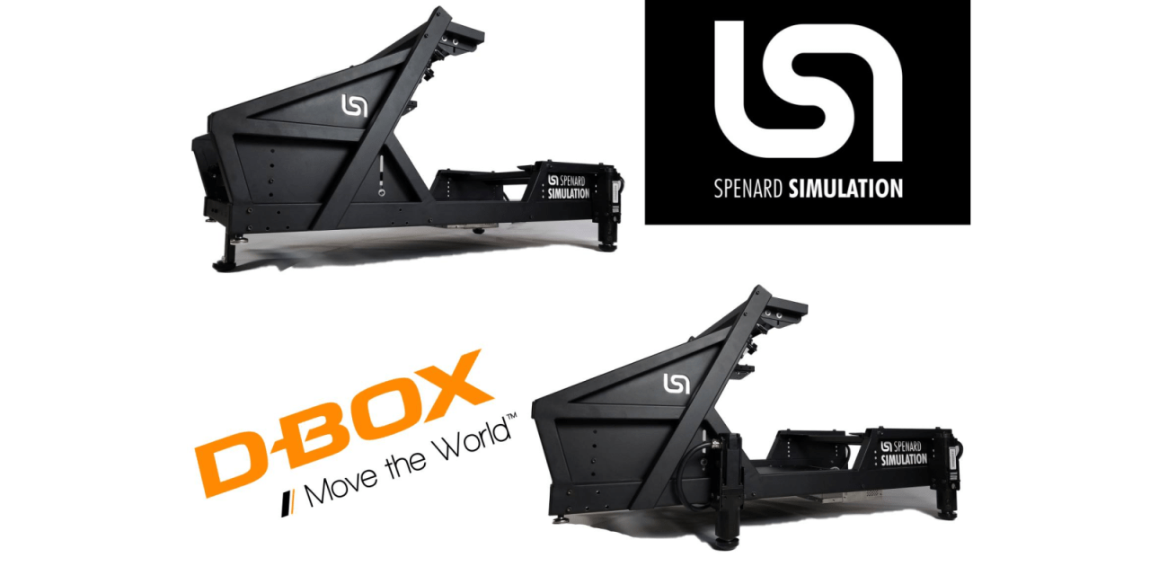 Le cockpit SPENARD SIMULATION passe au dynamique : D-Box inside