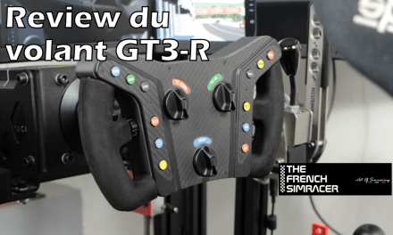 REVIEW : Le volant GT3-R de The French Simracer