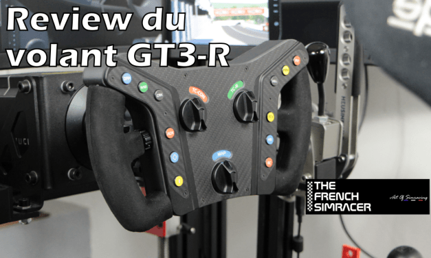 REVIEW : Le volant GT3-R de The French Simracer