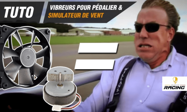 Vibration de pédales et simulateur de vent DIY : Mode d’emploi avec OBJECTIF-RACING