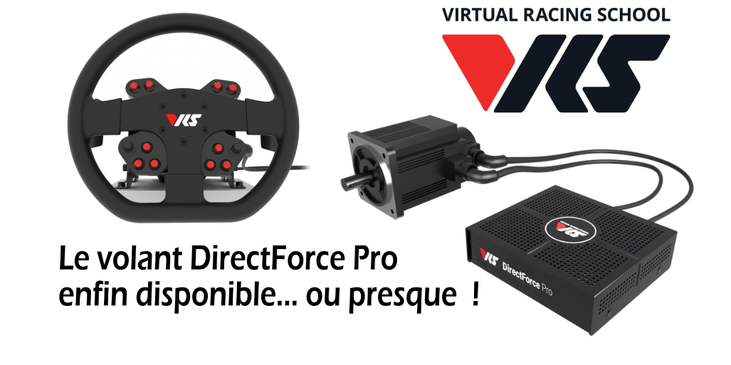 Volant VRS DirectForce Pro : L’attente a été longue !