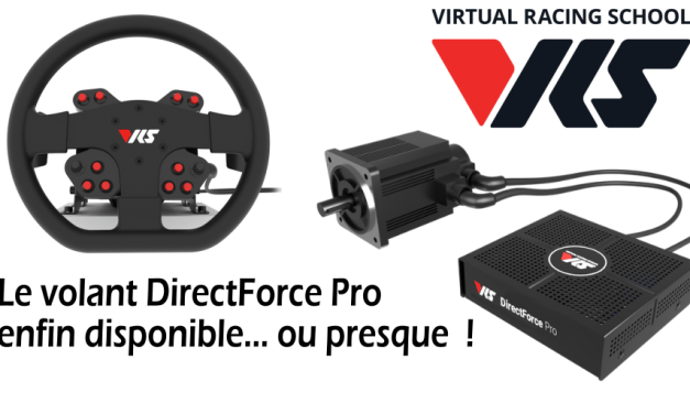 Volant VRS DirectForce Pro : L’attente a été longue !
