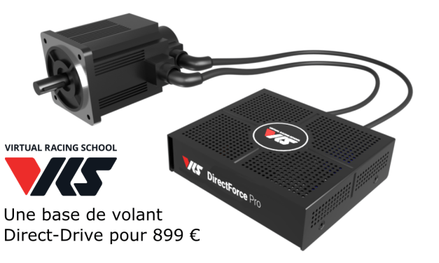 VRS : la base de volant DirectForce PRO bientôt disponible pour moins de 900 €
