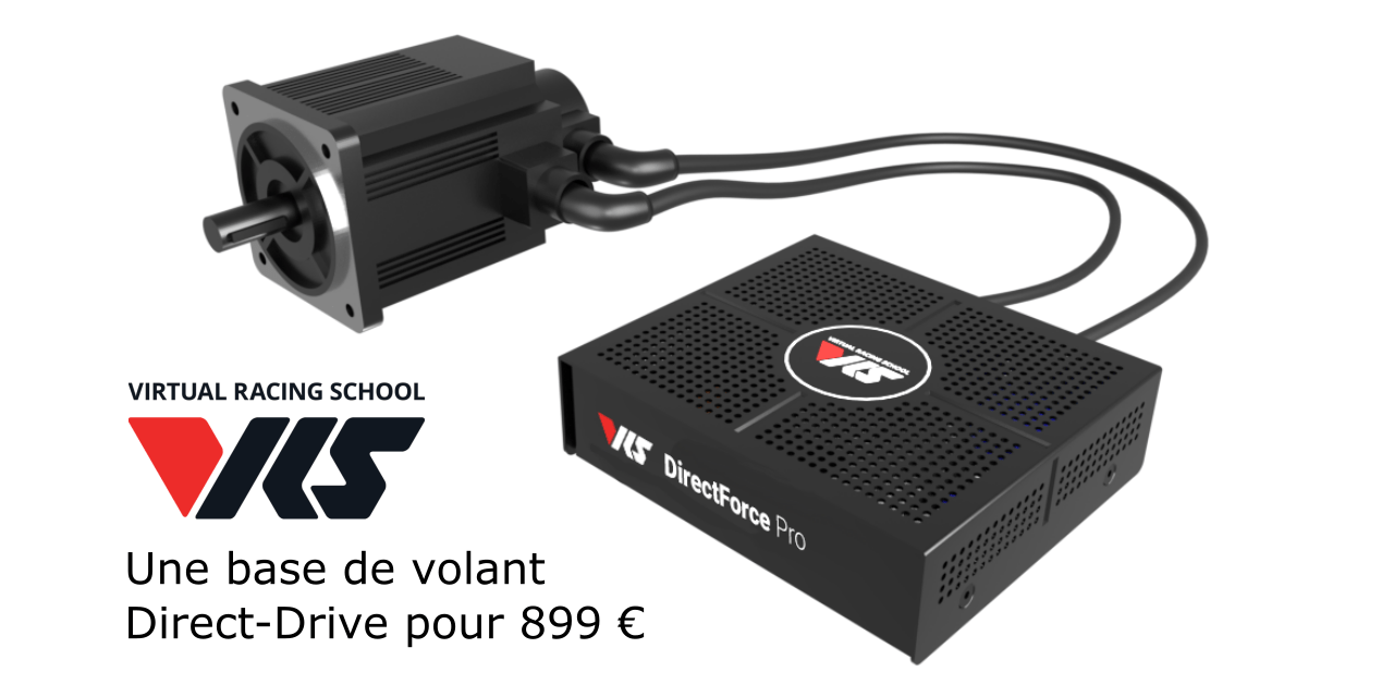 VRS : la base de volant DirectForce PRO bientôt disponible pour moins de 900 €